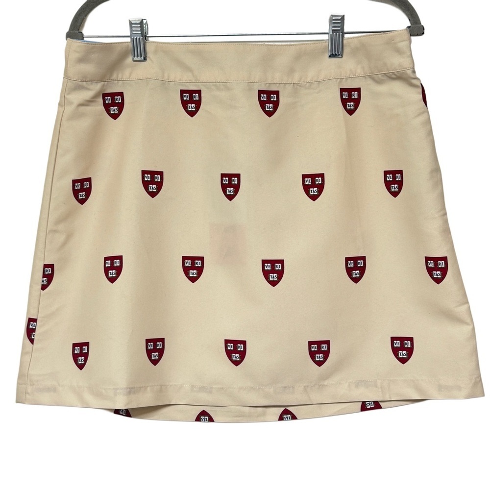 {Ovation} "Harvard Law School" Lightweight Academia School Pride Mini Skirt